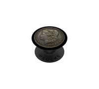 Morgan Dollar 1879 Münzsammler Numismatik USA Münzprägung PopSockets Klebender PopGrip
