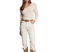 Morgan Fflauschiger Strickpullover Litchee XS