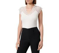Morgan Damen 222-Delo T-Shirt, Off-White, XS