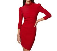 Morgan Frau Trico Long Sleeve 212-rmto Kleid, rot, m eu