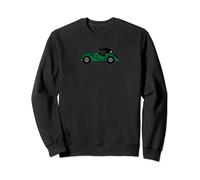 Morgan Green 4+4 4/4 English Sportscar Antik Car Roadster Sweatshirt