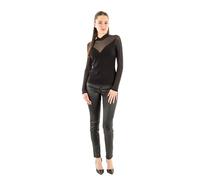 Morgan Kurzarm-T-Shirts für Damen, Schwarz, Small