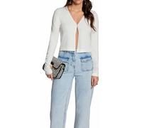 Morgan Damen 231-mzina Weste, Off White M, Medium