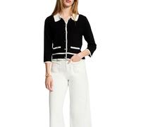 Morgan Weste, Schwarz/Off White, Large