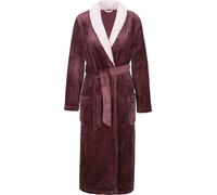 Morgenmantel burgund-rosé 44/46 Polyester