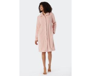 Morgenmantel Teddy Fleece rosé - Essentials L