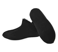 Moro-Design Lammfell Leder Mokassin Hausschuhe Pantoffeln Hüttenschuhe Slipper Schwarz 36-47 (37)