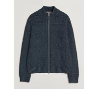 Morris Chatham Knitted Jacket Navy Blau L