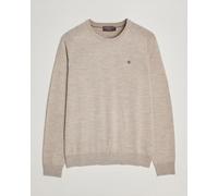 Morris Merino O-Neck Khaki Melange Beige S