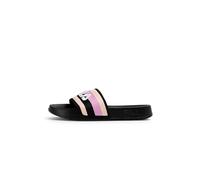 MORRO BAY STRIPES slipper wmn-Black-Prism Pink-36
