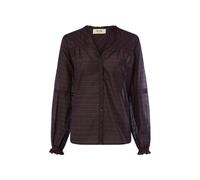 MOS MOSH Bluse mit Seiden-Anteil Damen aubergine, S