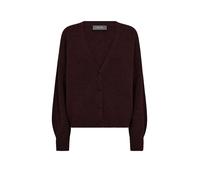 MOS MOSH Strickjacke mit Alpaka-Anteil Damen aubergine, XS