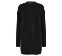 Mos Mosh Cardigan THORA LONG mit Alpakawolle S Schwarz