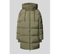 MOS MOSH Daunenmantel mit Zweiwege-Reißverschluss in Oliv, Größe S