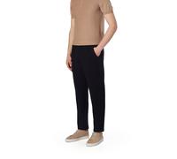 MOS MOSH Gallery. Bundfaltenhose Herren Jersey blau, 50 L: 32