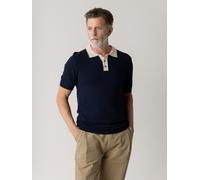 mos mosh gallery - MMGFrancesco Polo SS Knit estate blue - Gr. - XL
