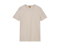 MOS MOSH Gallery. T-Shirt Herren Regular Fit Kurzarm Baumwolle beige, M