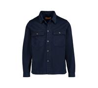 MOS MOSH Gallery. Overshirt Herren Regular Fit Langarm Baumwolle blau, XL
