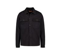 MOS MOSH Gallery. Overshirt Herren Regular Fit Langarm Baumwolle schwarz, XXL