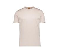 MOS MOSH Gallery. T-Shirt Herren Regular Fit Kurzarm Baumwolle beige, XL