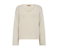 MOS MOSH - MMBine LS V-neck Knit ecru - Gr. - L