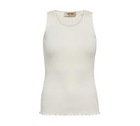MOS MOSH - MMElaine Seamless Silk Tank Top ecru - Gr. - L