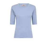 MOS MOSH - MMMali O-neck 3/4 Sleeve Tee brunnera blue - Gr. - L