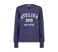 MOS MOSH - MMNima O-LS Sweatshirt crown blue - Gr. - XS