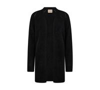 Mos Mosh Cardigan THORA LONG mit Alpakawolle S Schwarz