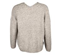 Mos Mosh MMThora V-Neck Knit 919 Grey Melange - S