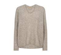 MOS MOSH - MMThora V-Neck Knit feather gray - Gr. - XS