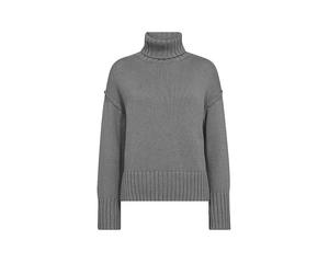 MOS MOSH Rollkragenpullover MMROLABINE grau | XL