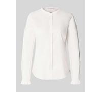 MOS MOSH Slim Fit Bluse mit Streifenmuster Modell 'Mattie' in Hellrosa Melange, Größe XL