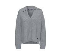 MOS MOSH Strickpullover Damen hellgrau, M