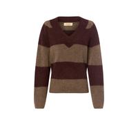 MOS MOSH Strickpullover mit Alpaka-Anteil Damen aubergine, S