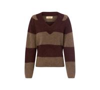 MOS MOSH Strickpullover mit Alpaka-Anteil Damen aubergine, XS