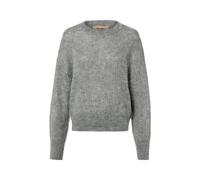 MOS MOSH Strickpullover mit Mohair-Anteil Damen Wolle grau, S