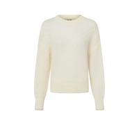 MOS MOSH Strickpullover mit Mohair-Anteil Damen Wolle weiß, S