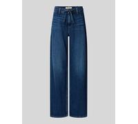 MOS MOSH Wide Fit Jeans mit Lyocell-Anteil Modell 'Dara Verneza' in Dunkelblau, Größe 29