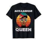 Mosambikan Queen African Queen Mosambik Flagge Mosambikan T-Shirt