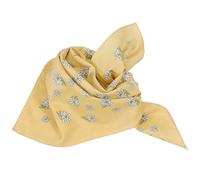 Moschen-Bayern Trachtenhalstuch Trachtentuch Halstuch Edelweiß Trachten Damen Herren Nickituch Edelweißtuch Gelb