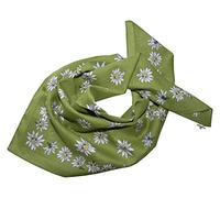 Moschen-Bayern Trachtenhalstuch Trachtentuch Halstuch Edelweiß Trachten Damen Herren Nickituch Edelweißtuch Grün