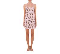 Moschino Allover Teddy Bear Twill Slip Pink Größe: S | Minikleider Outlet | Damen | Rosa