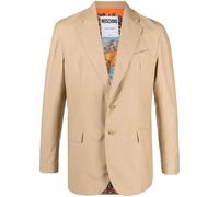 Moschino - Beige Cotton Blend Blazer - Größe 52 - beige