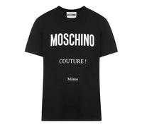 Moschino - "Couture Milano" T-Shirt für Herren (Schwarz) S