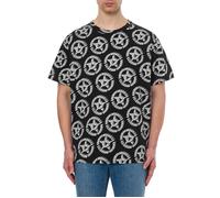 Moschino Couture Stars Jersey T-shirt Black Größe: S | Bedruckte T-Shirts Outlet | Herren | Schwarz