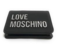 Moschino Damen Geldbörse Love Booklet Schwarz/Nickel AS26MO09 JC5612PP1OKD000B Farbe: Schwarz