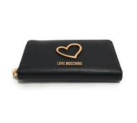 Moschino Damen-Geldbörse Love Zip Around AS26MO01 JC5505PP1OLQ0000 Schwarz