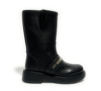 Moschino Damen Stiefeletten Love City 40 schwarz, Schwarz , 40 EU