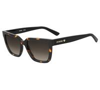 MOSCHINO LOVE Brille MOL087/S Größe 55-17 mm Havana/Eye size: 55 - Bridge size: 17
